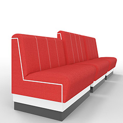 Dinerbank "PB-VE13" mit Sockel
