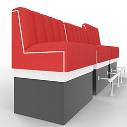 Hochbank / Barbank "PB-DI14-S42" mit Sockel