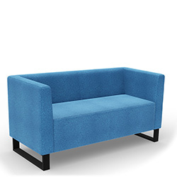 Loungesofa 2-Sitzer LS-CKK20-2P mit Kufen