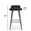 PBH-BST-1603 7 barhocker cleo bst 1603 abmessungen
