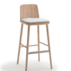 Barhocker "Simple" - aus Eschenholz – Eleganz für Hotel & Gastronomie 11 barhocker simple polstersitz 1