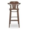 BBH-BST-165 5 bugholzbarhocker bbh bst 165 holzsitz nussbaum hell