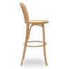 BBH-BST-18 7 bugholzbarhocker bbh bst 18 holzsitz buche natur seitlich