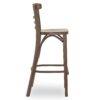 BBH-BST-225 4 bugholzbarhocker bbh bst 225 holzsitz nussbaum hell seitlich