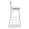 bugholzbarhocker bbh bst 8810 2 polstersitz weiss gewaschen seitlich