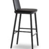 Barhocker "Simple" - aus Eschenholz – Eleganz für Hotel & Gastronomie 15 hocker bar theke schwarz simple polstersitz 1 1