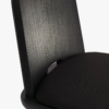 Barhocker "Simple" - aus Eschenholz – Eleganz für Hotel & Gastronomie 20 holzbarhocker simple polstersitz nero detail 1
