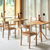 Holzstuhl "Calma" aus Esche für Restaurant, Hotel und Office 18 holzstuhl calma referenz