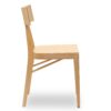 holzstuhl hs a 0336 holzsitz buche natur seitlich