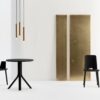 holzstuhl landhausstuhl simple schwarz gold