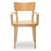 HS-B-9449 8 holzstuhl mit armlehnen hs b 9449 front