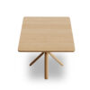 holztisch trevo esstischhoehe gastro hotel 70cm quadratisch