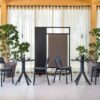 imagebild holztisch trevo mit holzstuhl spark nero schwarz