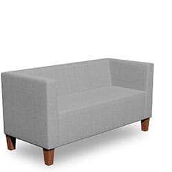 Loungesofa "LS-CK20-2P" 2-Sitzer mit Stollenfüssen