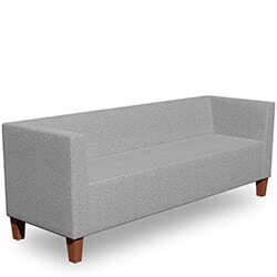 Loungesofa 3-sitzer "LS-CK20-3P" mit Stollenfüssen