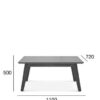 loungetisch arcos stk 1403 abmessungen