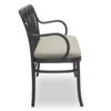 loveseat s 6653 16 gepolstert schwarz seitlich fameg