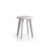 Robuster Holzhocker "Sally" mit 45 cm Höhe für Hotel und Gastronomie 11 sally holzhocker 45cm bianco hotel gastronomie 2