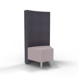 Sitzlandschaft SL-SN32 - 45 Grad Modul mit 150cm Höhe für Objekt-, Gastro- & Hotel