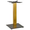 tischgestell tg flach gold 404 detail