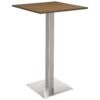 tischgestell tg inox 404 h fuer stehtische mit tischplatte