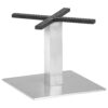 tischgestell tg inox 404 l fuer loungetische detail