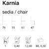 westernstuhl karnia abmessungen